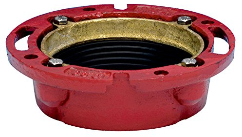 Oatey 42255 165 Cast Iron Flange, 4-Inch