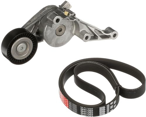 GATES Juego de correas trapeciales poli V K016PK1053 Caucho