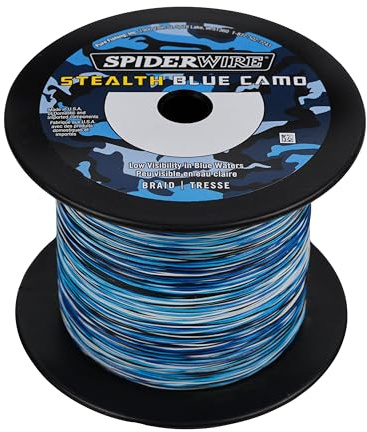SpiderWire Stealth Braid Superline Angelschnur, Bulk-Spulen