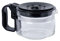 Fackelmann Jarra Universal Tapa Ajustable 1L. 9-12 vidrio, polipropileno, color negro y transparente. 1 ud.