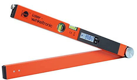 Nedo LaserWinkeltronic mit einem Lasermodul - Winkelmessgerät mit einer Schenkellänge von 605mm