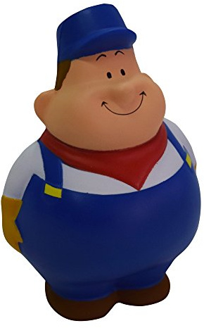 Spatzenland Anti-Stress-Squeezies Herr Bert - Bahnarbeiter
