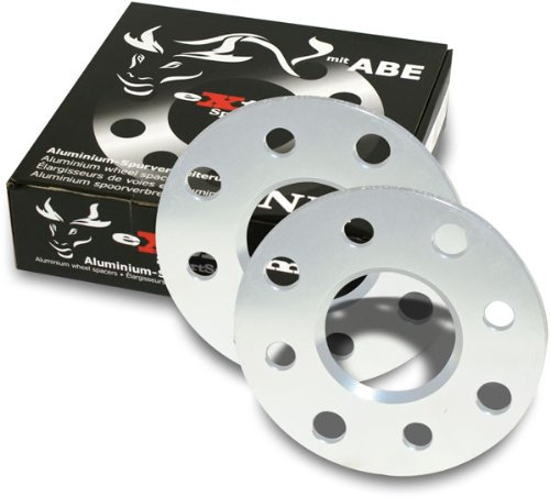 10 mm Alu Spurverbreiterung Spurplatten 4 X 100 für VW Lupo