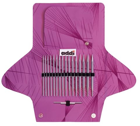Addi - Addi Click Lace Long (3.50-8.00mm) Utbytbar Stickning Nål Tips - 1 Uppsättning