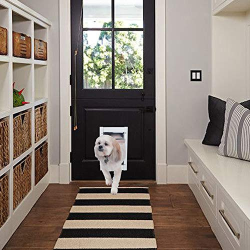 Ideal Pet Products Deluxe-Haustiertür, Aluminium, Größe M