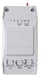 HUBER Motion 45HF Mini Radar Bewegungsmelder 360° für Innenmontage | beinahe unsichtbarer Einbau, Hochfrequenz Motion Detector, IP20, 230V, LED geeignet, 3-Draht-Technik