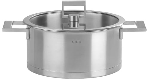 CRISTEL - F18SF- Faitout INOX 18cm + Couvercle - Collection Strate