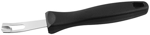 FMprofessional Ziliermesser 18 cm CHEF, (Farbe: Edelstahl/Schwarz), Menge: 1 Stück
