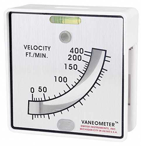 Dwyer® Vaneometer Swing Vane Anemometer, 480, 25-400 FPM