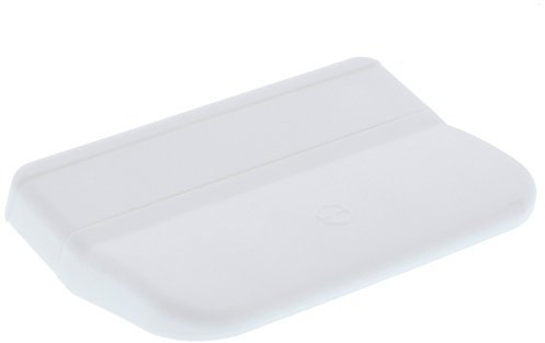 ToniTec Terrassentürgriff außen in der Farbe Weiß Kunststoffgriff für Balkontüren, robust und flach, UV und wetterbeständig, Montage mit Schrauben