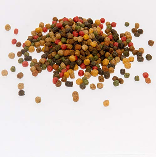 Warnicks Tierfutterservice KOI - KOIFUTTER 10-Sorten-Mix 15 kg mit Spirulina & Paprika in 6mm (6mm)
