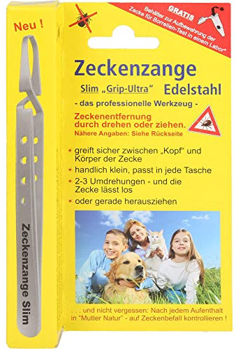 ZECKENZANGE Chirurgenstahl 1 St