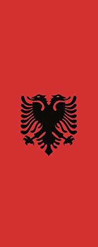 U24 Bandiera Bandiera Albania nel formato qualità premium 150 x 600 cm