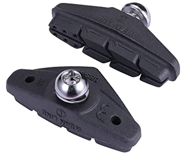 BBB Bremsschuhe Rennrad Roadstop Deluxe BBS-01D, schwarz, 4er Set
