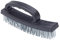 Fit For The Job 6 inch Wire Brush with Overgrip Knuckle Guard Easy Grip Handle, 4 Rows of Wire for Heavy Duty Paint & Grime Removal, Cleaning Rust, Grills, Tiles, Wood, Metal, Brick, Masonry, 6