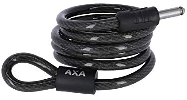 AXA RLD 180 Einsteckkabel – Länge 180 cm – Plug-In Kabel Rahmenschlösser Defender, Solid Plus und Victory – Kabelschloss für Fahrräder