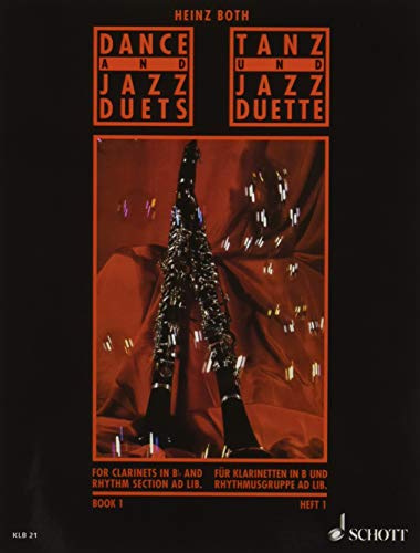 Dance and Jazz Duets: 2 clarinets and rhythm section ad libitum. Partition d'exécution.