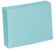 Office Line Karteikarten, blau, 190 g, DIN A6, 100 Stück, blanko, Art.Nr.: 770277