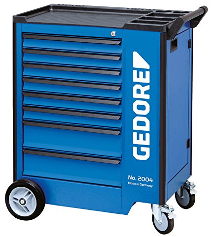 GEDORE Werkzeugwagen mit 8 Schubladen, 1 Stück, 2004 0620