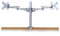 Lindy 40697 Supporto da Tavolo per TV a Schermo Piatto Argento