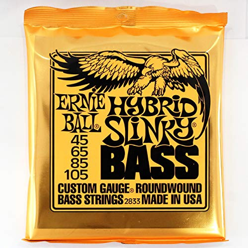 Ernie Ball 2833 Hybrid Slinky basse électrique 4 cordes Ensemble (45105)