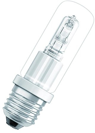 Osram 64400 Quarz-Halogen-Lampe E27 T clear HALOLUX CERAM 70W