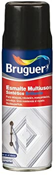 Bruguer Esmalte sintético 5197989 Spray Multiusos Negro 400 ml