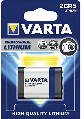 Varta 2CR5 Lithium 1600mAh 6V