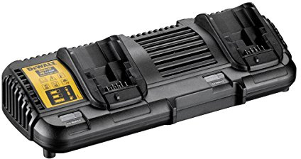 Dewalt DCB132 XR Dual Port Charger, 18 V, Yellow/Black