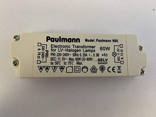 Halogen Trafo NRE-60 60VA 60W 60 W VA Watt Trafo Mini Micro beige Neu