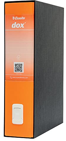 Esselte DOX 2 - Cardboard folder, orange , Single unit