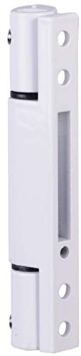 Avocet WMS Upvc Butt Door Hinge Flat Plate in White