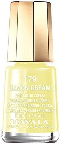 Mavala Mini Color Vernis à Ongles Crème 5 ml - Couleur : 179 : Lemon Cream