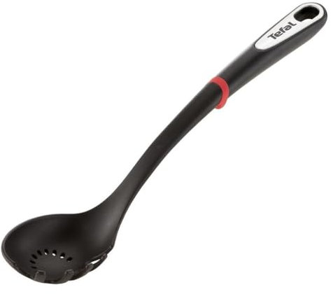 Tefal Ingenio K20602 Pastalöffel | Ideal zum Mischen und Servieren | 40 cm | Kunststoff | Spülmaschinengeeignet | Schwarz, 39.7 x 9.2 x 5.81 cm