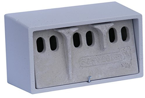 Naturschutzprodukt Sperling Nistkasten Nisthöhle Nisthilfe Sperlingskoloniehaus 1SP aus Holzbeton Höhe 24,5 cm