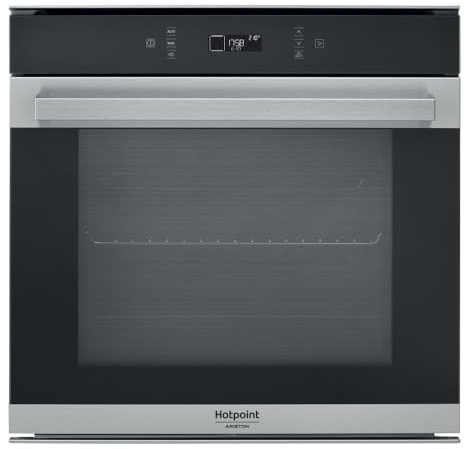Hotpoint FI7 871 SH IX HA Forno elettrico 73L 3650W A+ Nero, Argento forno