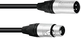 PSSO DMX Kabel XLR 3pol 20m sw Neutrik | Hochwertiges DMX-Kabel