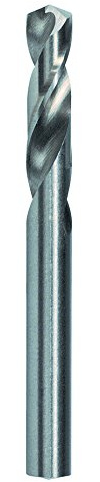 RUKO 251065 HSS Ground Spot Drill, Type N, Extra Short, 6.5 mm Diameter, 60 mm Length, 26 mm Flute Length, Pack of 10