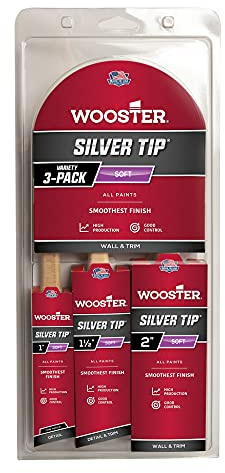 Wooster Brush 5229 Silver Tip Variety 3 Pack
