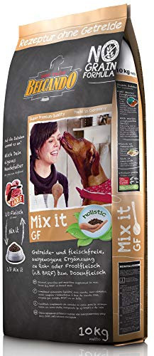 Belcando Hundefutter Mix It GF 10 kg Ergänzungsfutter, Trockenfutter zur Ergänzung bei Fleischfütterung, Ergänzungsfutter zu Barf Ernährung für Hunde