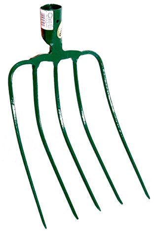 POKM Toolsmarket GmbH Dunggabel Mistgabel Heugabel Spatengabel Forke Gabel 5 Zinken Runde Dülle K_198