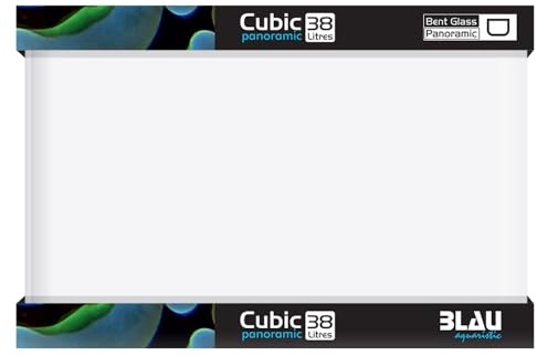 Blau Aquaristic Cubic Panoramic 45X28X30 Cm 38 litri 8500 g