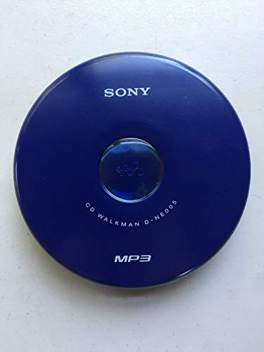 Sony D-NE005BLUE CD Walkman con reproducción de MP3 (azul)
