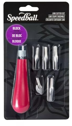 Speedball Set da Intaglio con Manico