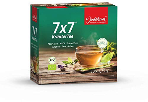 P.Jentschura 7x7 Kräutertee Bio - 50 Beutel, (50x1,75 Gramm) 87,5 Gramm (DE-ÖKO-064)
