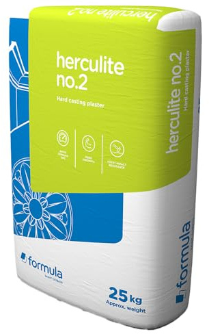 Herculite 2. Hard Setting Plaster of Paris By British Gypsum. 25kg Bulk Bag