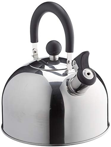 Whistling Kettle 2.5 Litre Stainless Steel Silver