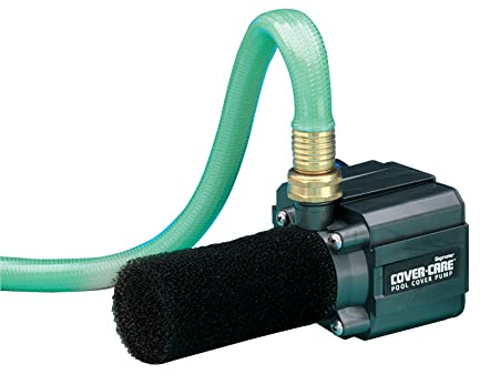 Danner Manufacturing, Inc., Cover-Care, 350 GPH Magnetic Drive Pool Cover Pump, Black, 02533