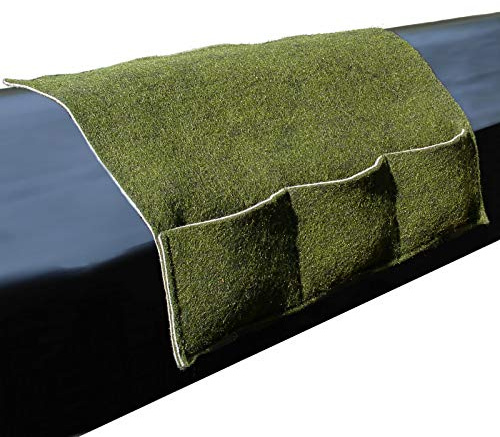 Pflanztasche Taschenmatte grün, 100cm breit, 3 Stück mit je 3 Pflanzeinsätze