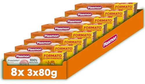 Plasmon Omogeneizzato di Prosciutto 24x80g